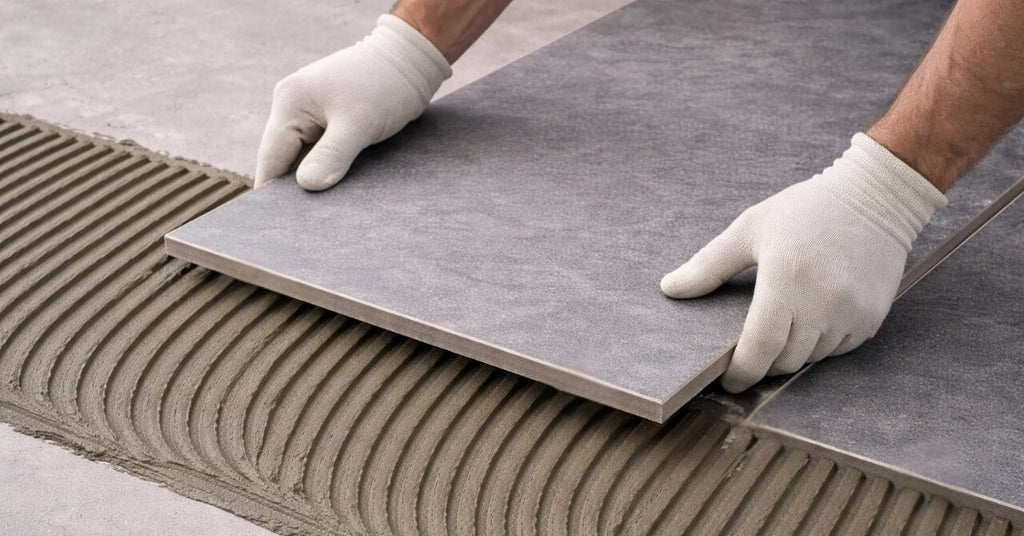 Kako izabrati lepak za pločice prema tipu podloge i formatu pločica?