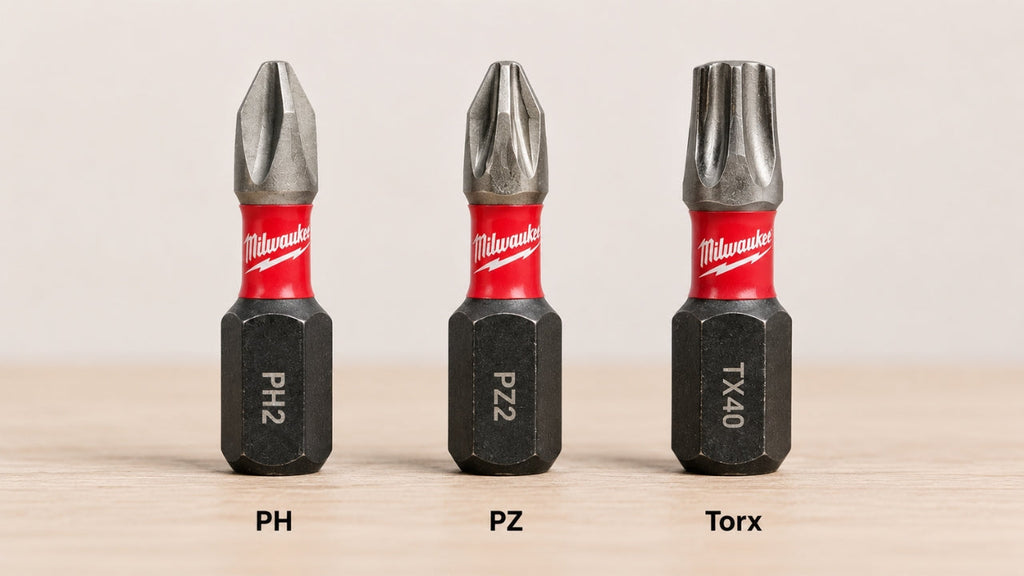 Torx, PH ili PZ, koji bit vam je zapravo potreban?