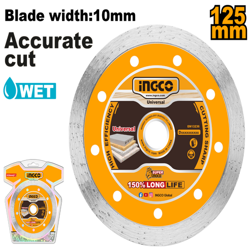 DMD021251 DIJAM REZNI DISK ZA MOKRO SEČENJE 125MM INGCO