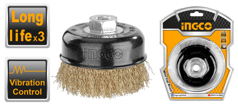 WB10755 ČETKA ŽIČANA 75MM INGCO