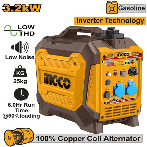 GEI35006 INVERTER GENERATOR 3.2KW INGCO