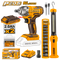 COSLI23011 AKU SET (UD. ODVIJAČ + LAMPA) SUPER INGCO