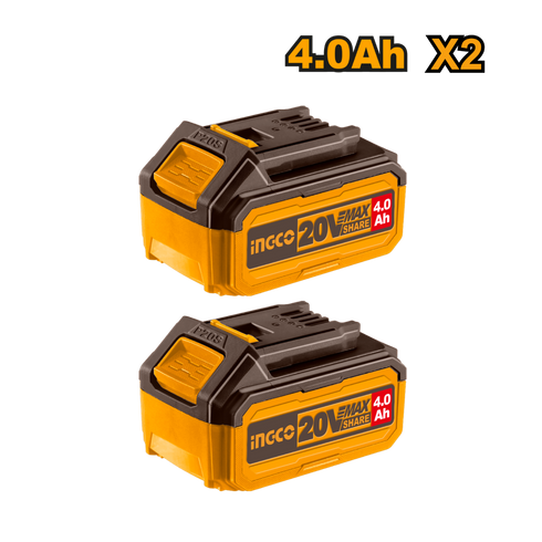 Set baterija 2X4,0Ah COSLI240312E INGCO