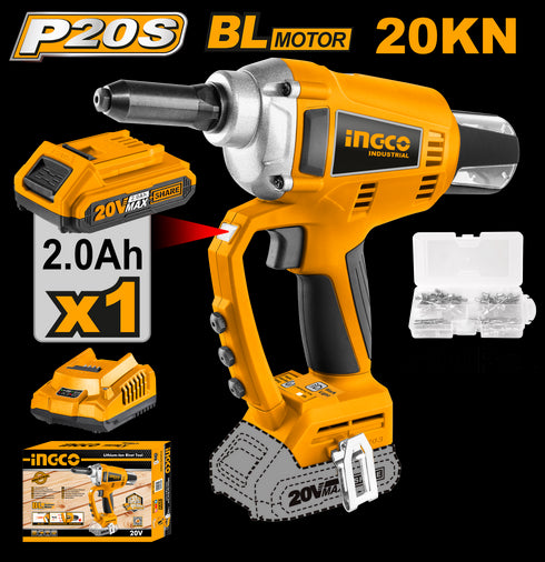 CRTLI20051 AKU PIŠTOLJ ZA POP NITNE INGCO