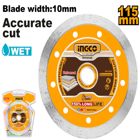 DMD021151 DIJAM REZNI DISK ZA MOKRO SEČENJE 115MM INGCO
