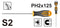 HS68PH2125 ODVIJAČ PHILLIPS PH2X125MM INGCO