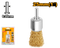 WB70241 ŽIČANA ČETKA 25MM INGCO