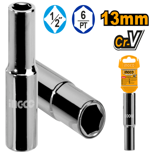 HHAST12133L PRODUŽENA GEDORA 1/2" 13mm INGCO