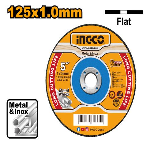 MCD101251 REZNA PLOČA ZA METAL 125MMX1.0 INGCO