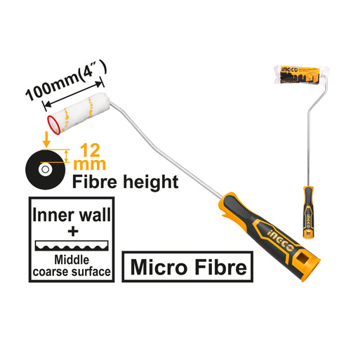 HRHT061001D MINI VALJAK SA RUČKOM INGCO