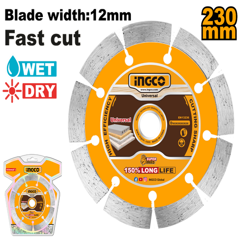 DMD0123013 DIJAMANTSKI REZNI DISK 230MM INGCO