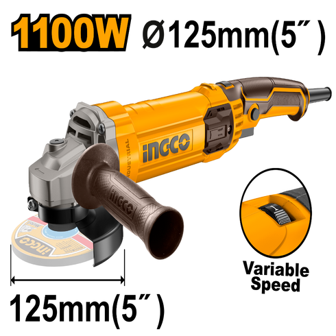 AG1100385 BRUSILICA SA POT. 1100W/125MM INGCO