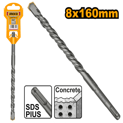 DBH1210802 SDS+ BURGIJA ZA BETON 8x160mm INGCO