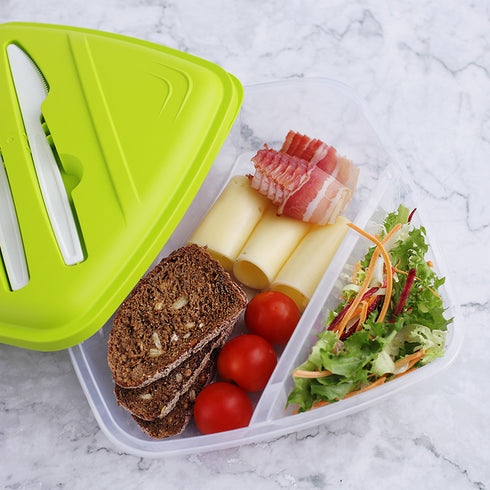 Plastična posuda za čuvanje hrane sa escajgom Easy Lunch DRINA