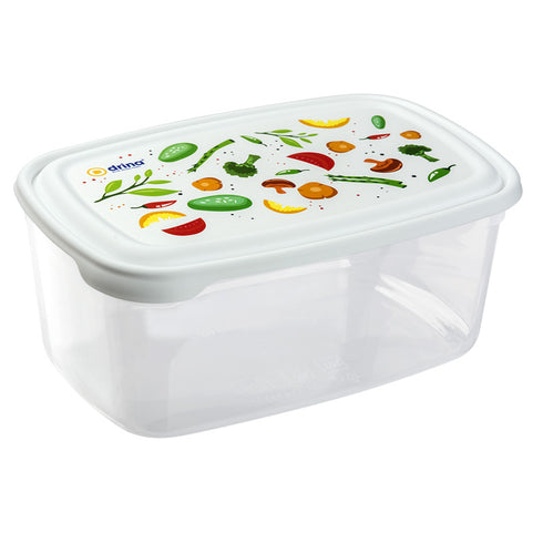 Plastična posuda za čuvanje hrane Stilo Deco 1,6L DRINA