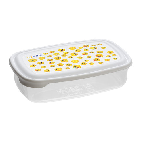 Plastična posuda za čuvanje hrane Stilo Deco 0.6L DRINA