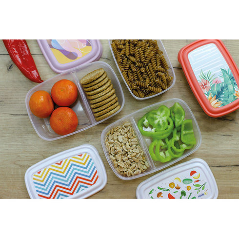 Plastična posuda za čuvanje hrane Stilo Deco 0.6L DRINA