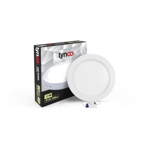 LYNCO Led panel 12W 4000K nadgradni krug