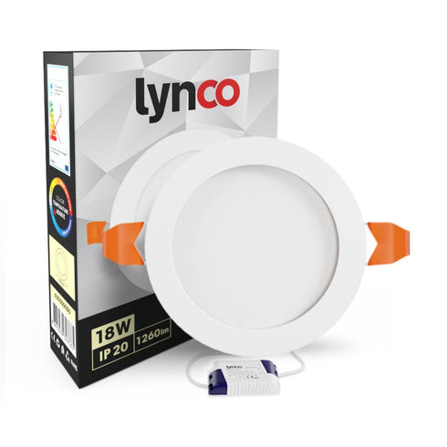 LYNCO Led panel 18W 4000K ugradni krug
