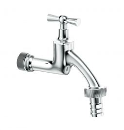 AQUASAN Baštenska slavina - hrom 3/4x3/4 302011