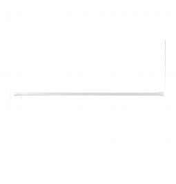AQUASAN Šipka za tuš zavesu 110-200cm bela 301211