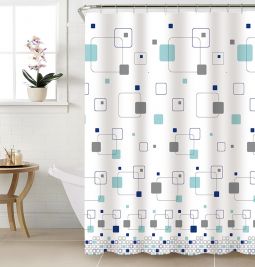 AQUASAN Tuš zavesa bela 1 301226W1