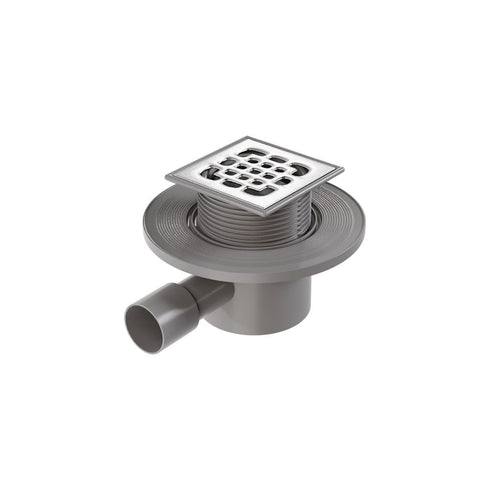 AQUASAN Podni slivnik 100x100mm Horizontalni 28200