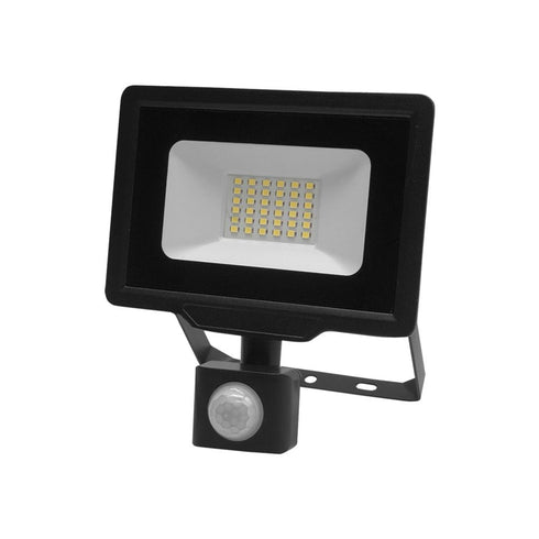 LYNCO Led relfektor SMD 30W 6500K pro sa senzorom crni