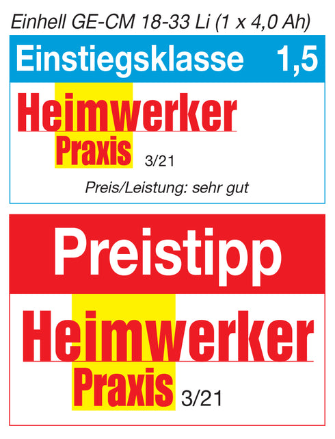 Akumulatorska kosačica GE-CM 18/33 Li (1x4,0Ah) Einhell