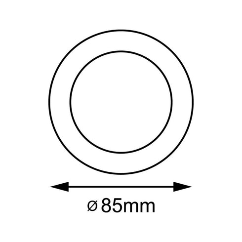LYNCO Led panel 3W 4000K ugradni krug