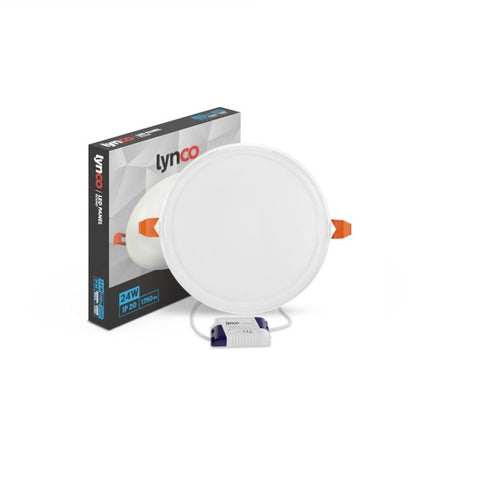 LYNCO Led panel 24W 6000K ugradni krug bez rama