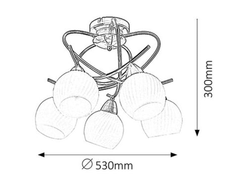 Plafonjera Evangeline