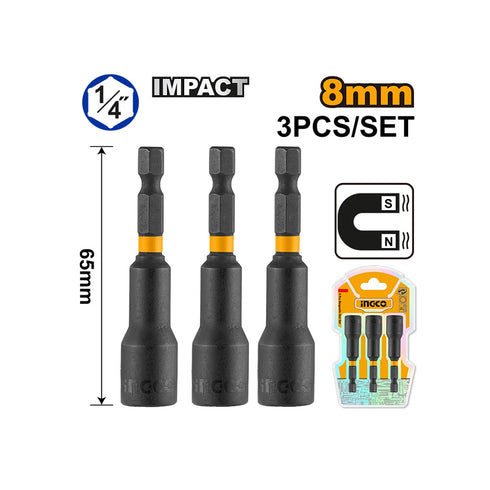 AMN0831 SET MAGNET. BITOVA 8mm INGCO