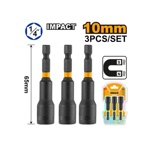 AMN1031 SET MAGNET. BITOVA 10mm INGCO