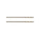 Burgija za metal HSS-G 1mm 2kom 4932352345 Milwaukee