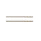 Burgija za metal HSS-G 1mm 2kom 4932352345 Milwaukee