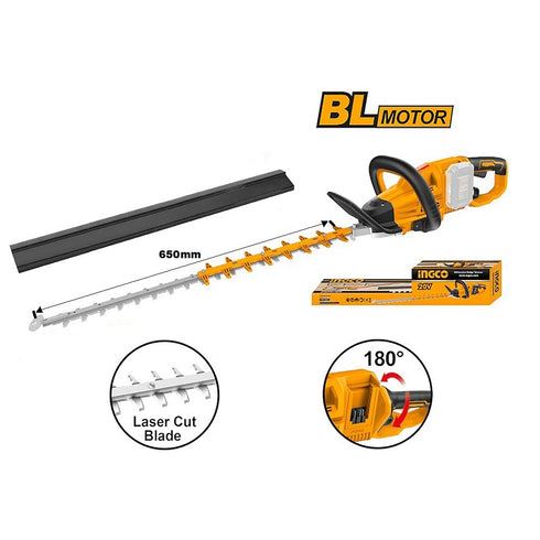 CHTLI40028 AKU TRIMER ZA ŽIVU OGRADU SOLO INGCO