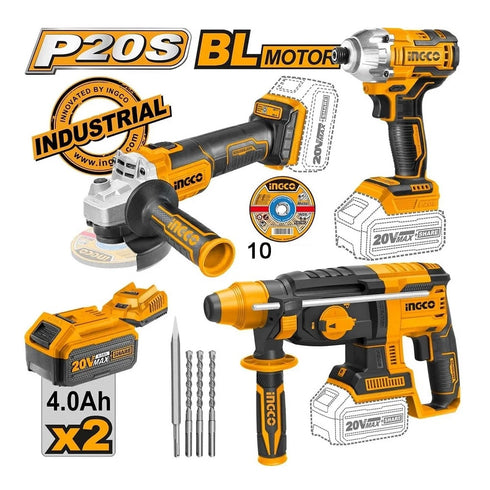 COSLI230521 AKU SET (BRUS.+HAMER+UD.ODVIJA?) INGCO