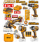 Akumulatorski set alata 4/1 COSLI251192E+2x4,0Ah SUPER INGCO