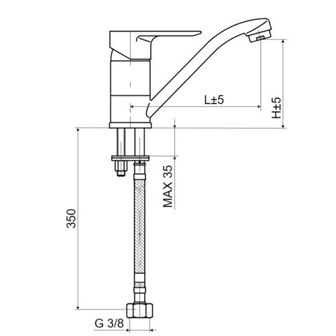 Baterija za sudoperu EN 3506 B Slovarm