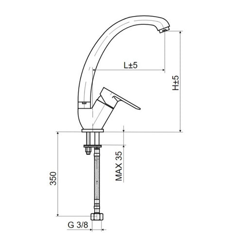 Baterija za sudoperu EN 3508 B Slovarm