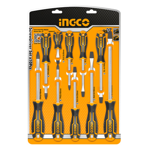 HKSD1028 SET ODVIJAČI+PRECIZNI ODVIJAČ 10/1 INGCO