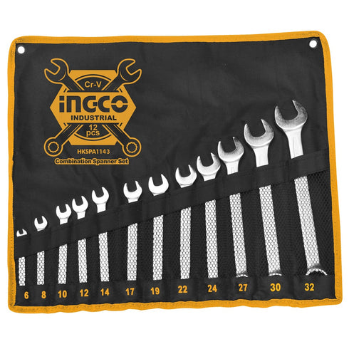 HKSPA1143 SET OKASTO-VILASTIH KLJUČEVA 12kom INGCO