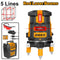 HLL306505 LASER LINIJSKI SAMONIVELACIONI CRVENI ZRACI INGCO