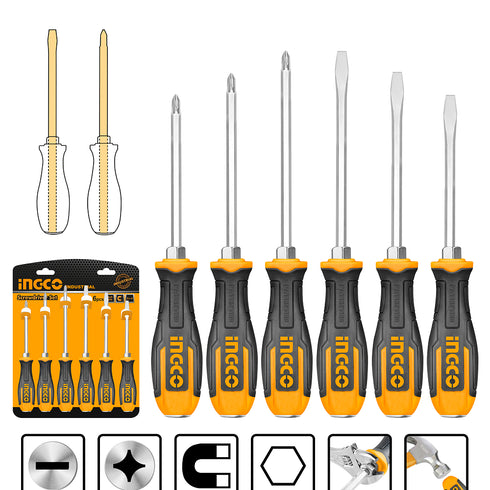HSGT680608 ODVIJAČI OJAČANI 6/1 INGCO