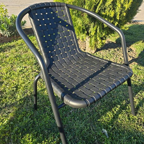 Baštenska stolica Andry crna KJF3647C