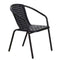 Baštenska stolica Andry crna KJF3647C