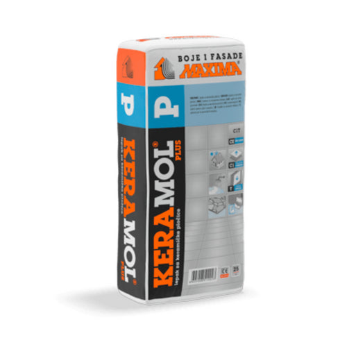 Lepak za keramičke pločice KERAMOL Plus 25kg MAXIMA