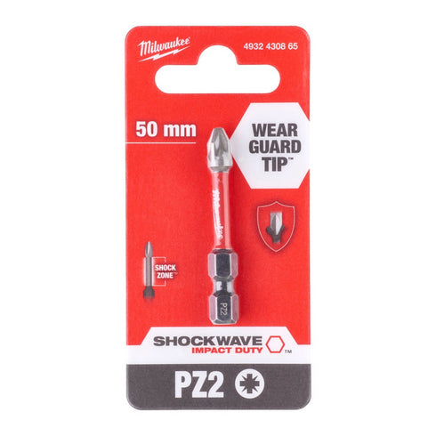 Bit PZ2X50 1kom Shockwave Impact Duty Milwaukee 4932430866
