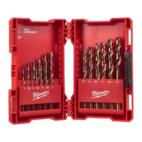 Set burgija za metal kobaltne 1-10mm HSS-CO 19kom Milwaukee 4932352470